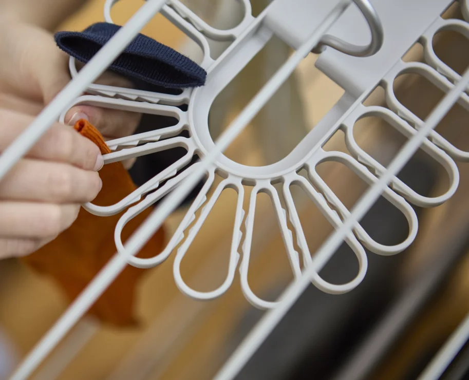 Petal Kleiderbügel für Kleinteile in Blütenform für 22 Stück