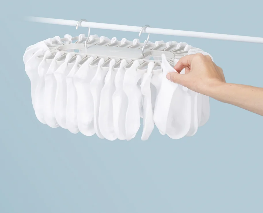 Petal Kleiderbügel für Kleinteile in Blütenform für 32 Stück