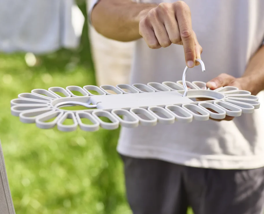 Petal Kleiderbügel für Kleinteile in Blütenform für 32 Stück
