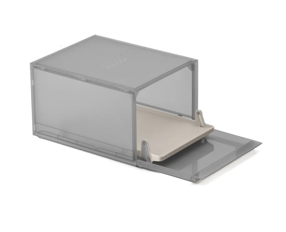 6er Set ShoeCase Schuhschrank PP 22x28x36cm grau