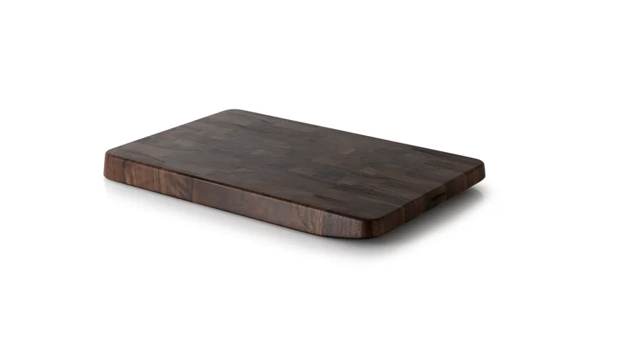 Walnuss Stirnholz Schneidebrett 38x25x3 cm