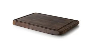 Walnuss Stirnholz Tranchierbrett 46x32.5x3.5 cm