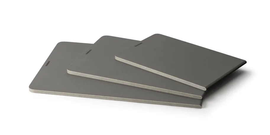 Duracore Schneidebrett grau 23.5x16x0.7 cm