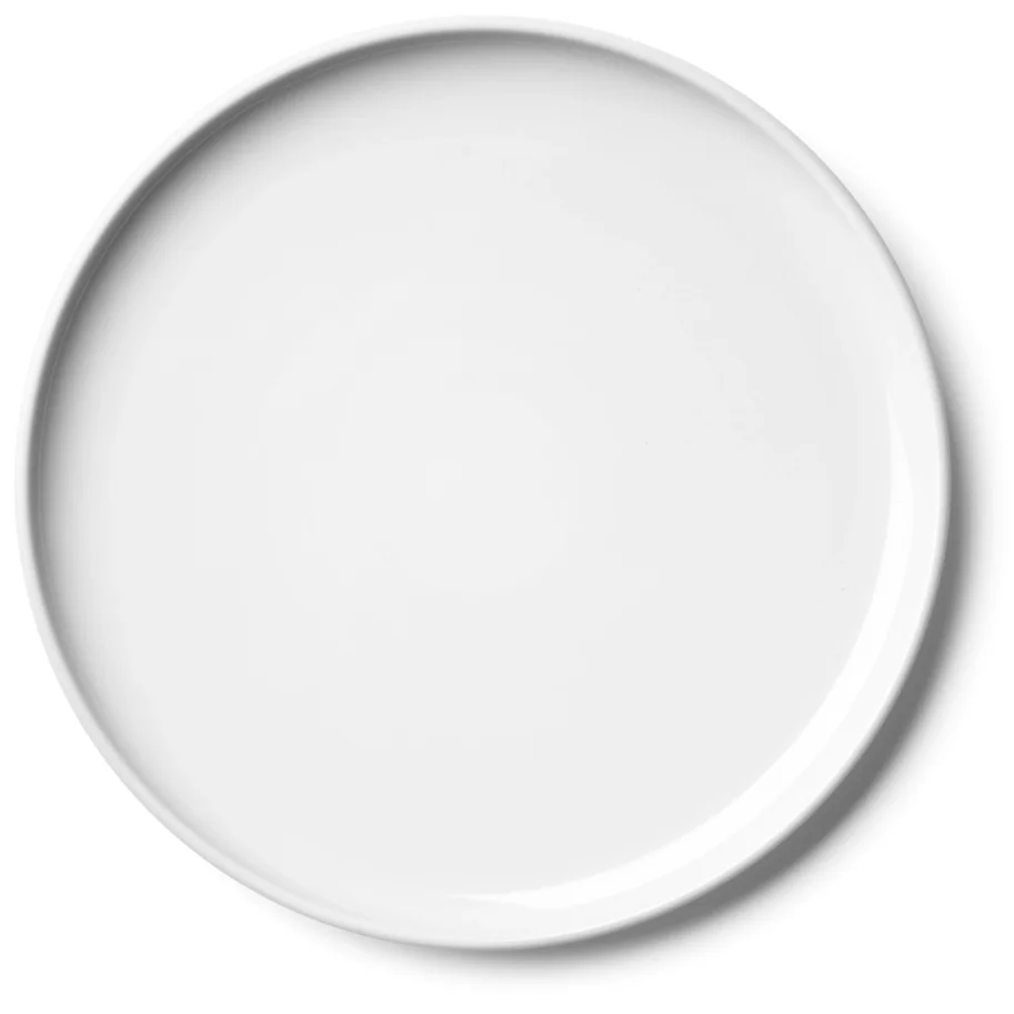 2er Set Collective Teller flach D20cm weiss