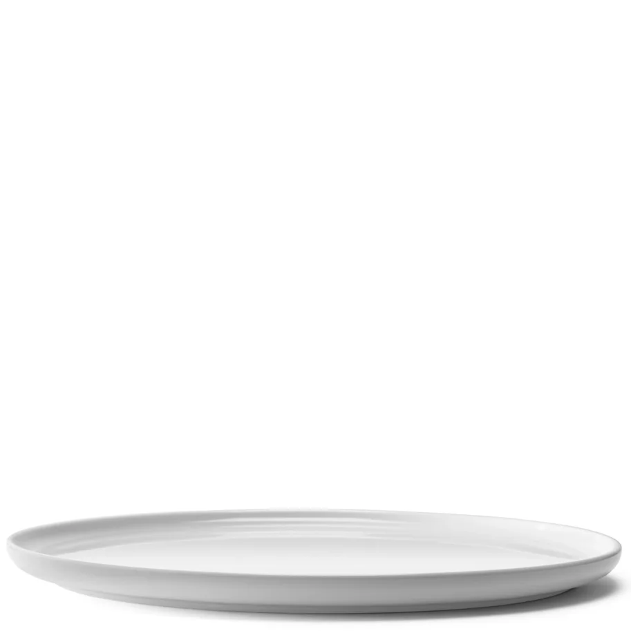 2er Set Collective Teller flach D24cm weiss