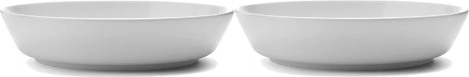 2er Set Collective Teller tief D24cm weiss