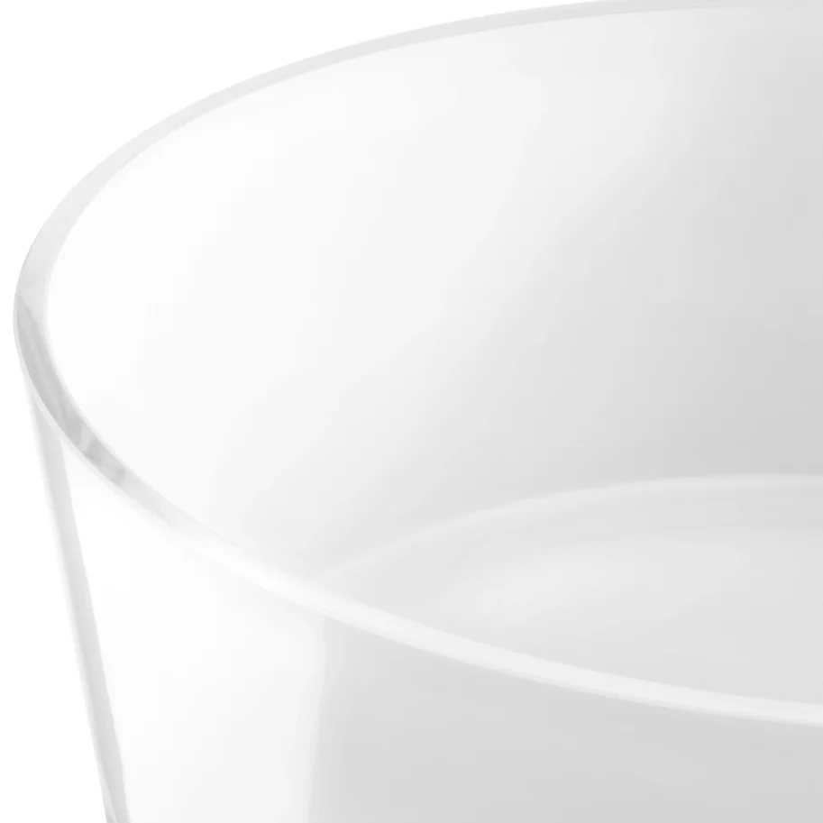 Collective Schale D30cm H10cm Glas weiss