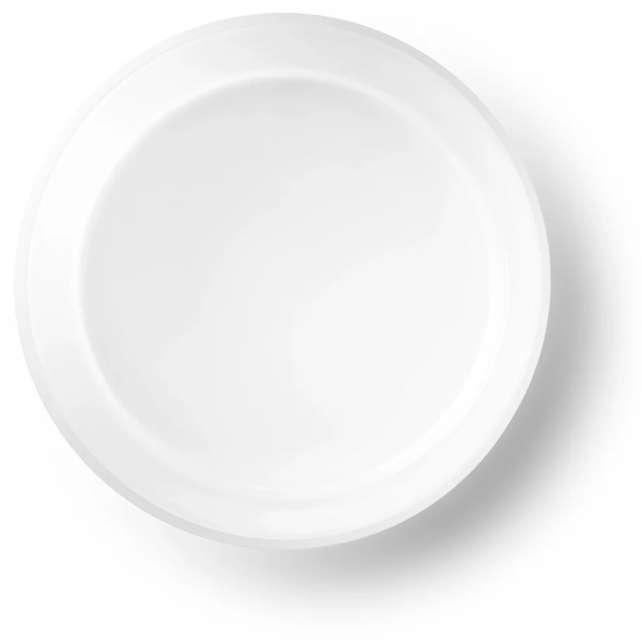 Collective Schale D30cm H10cm Glas weiss