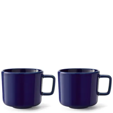 2er Set Collective Kaffeetasse 260ml cobalt