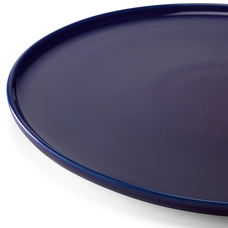 2er Set Collective Teller flach D26cm cobalt
