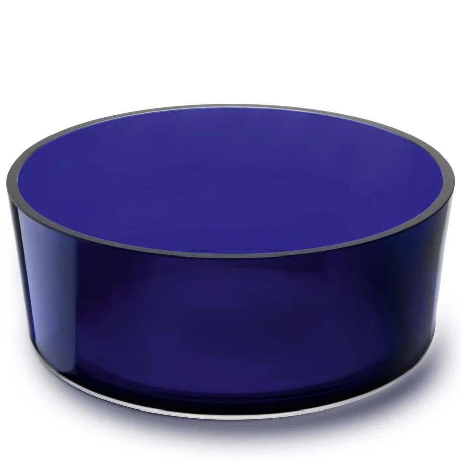 Collective Schale D30cm H10cm Glas cobalt