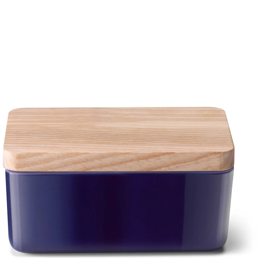 Collective Butterdose L14cm Esche cobalt