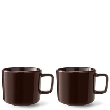 2er Set Collective Kaffeetasse 260ml mocha