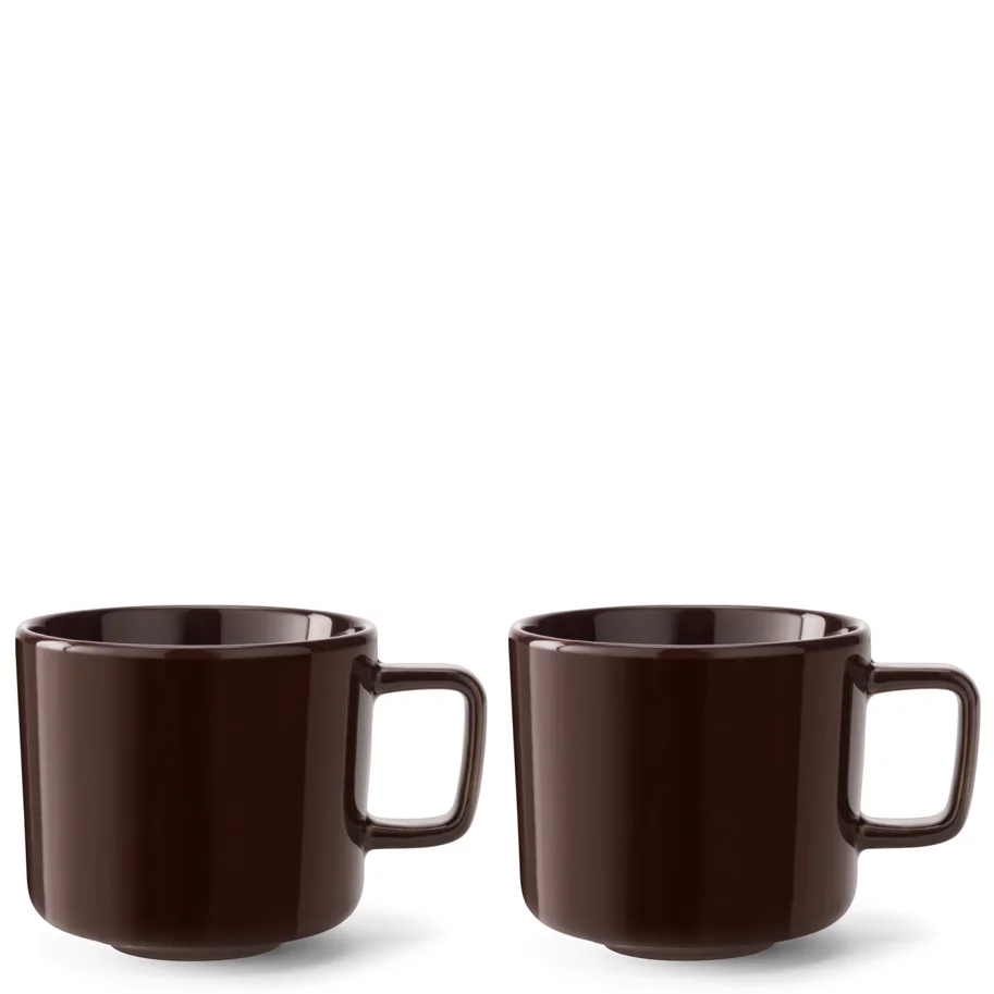 2er Set Collective Kaffeetasse 260ml mocha