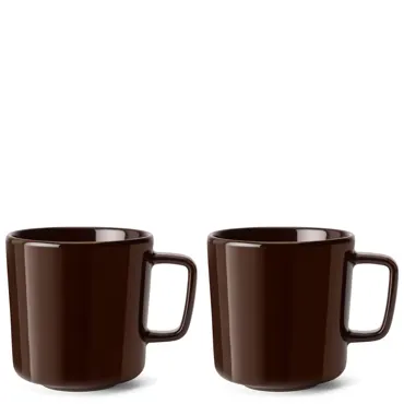 2er Set Collective Kaffeetasse 370ml mocha