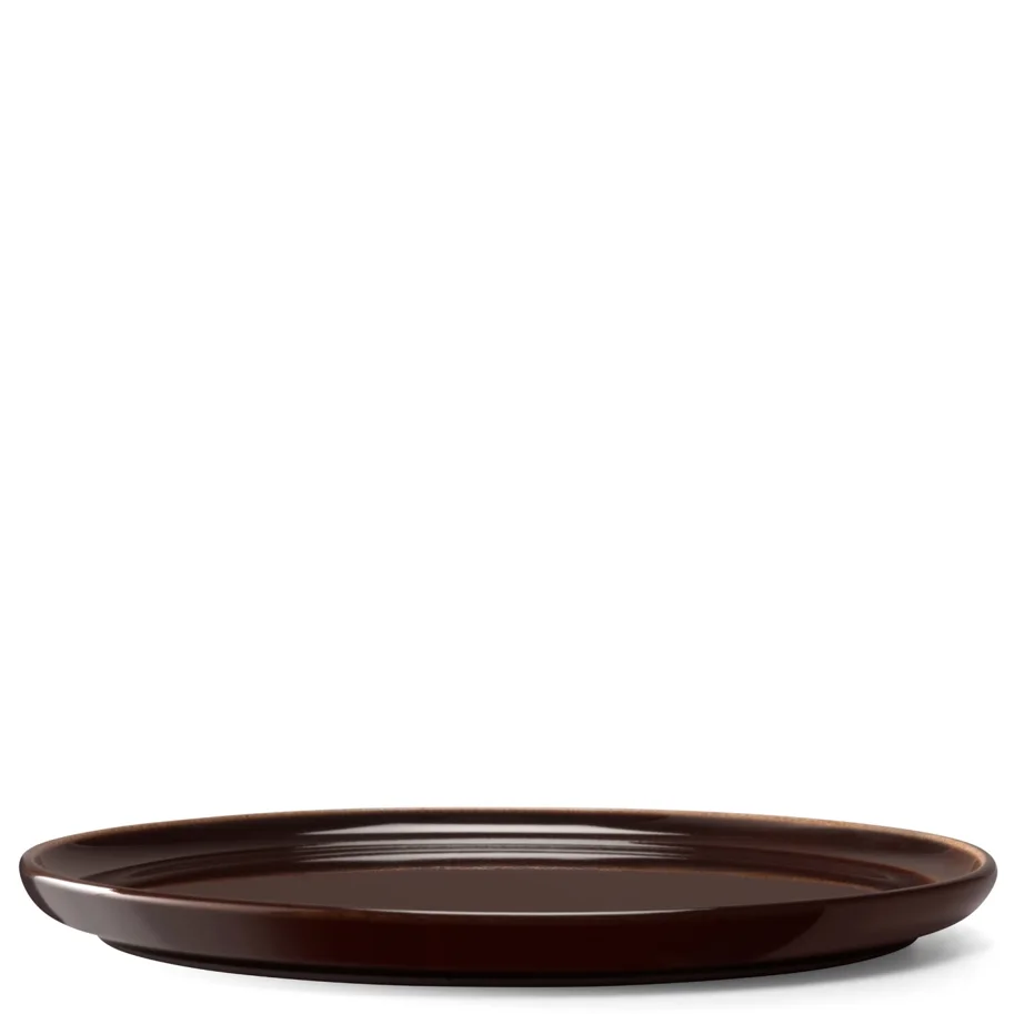 2er Set Collective Teller flach D17cm mocha