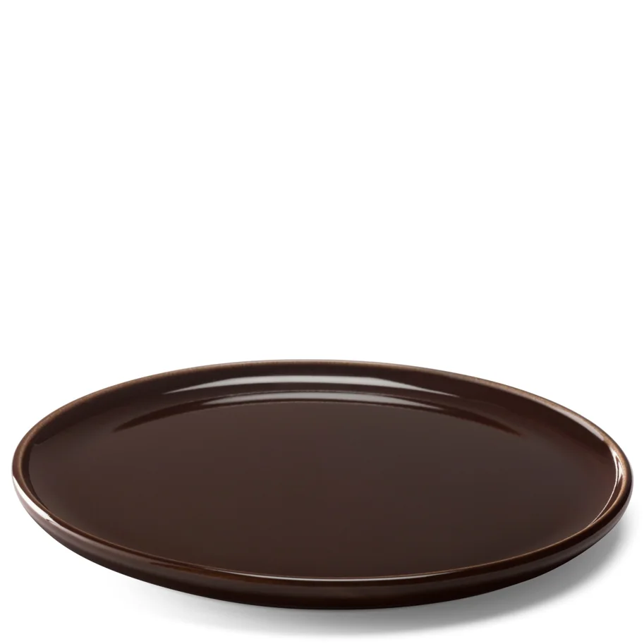 2er Set Collective Teller flach D17cm mocha