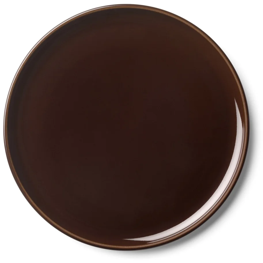 2er Set Collective Teller flach D17cm mocha