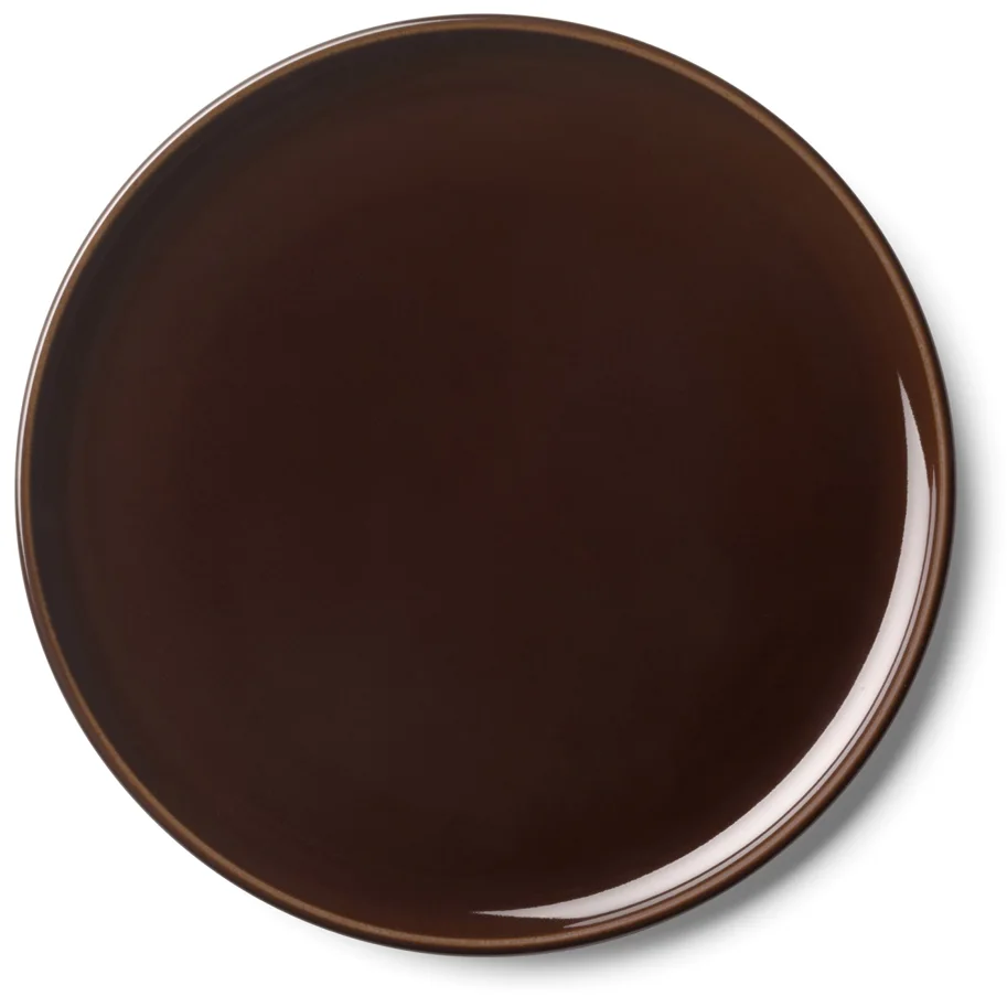 2er Set Collective Teller flach D20cm mocha