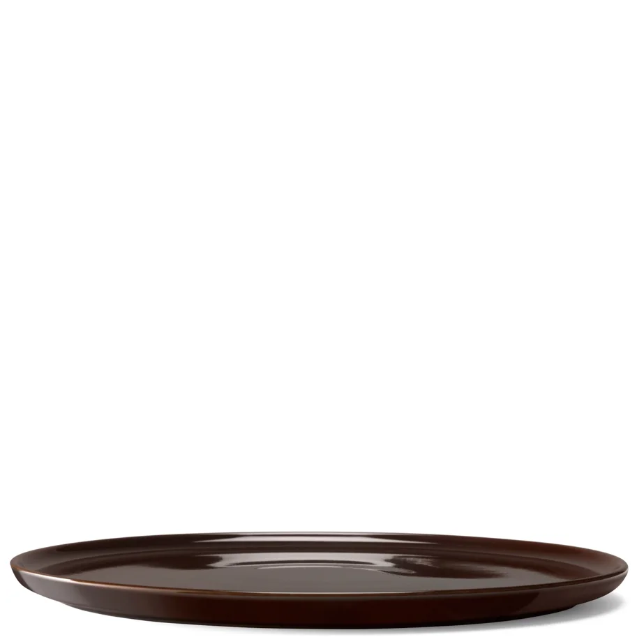 2er Set Collective Teller flach D26cm mocha