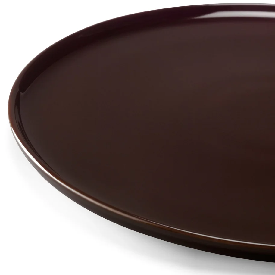 2er Set Collective Teller flach D26cm mocha