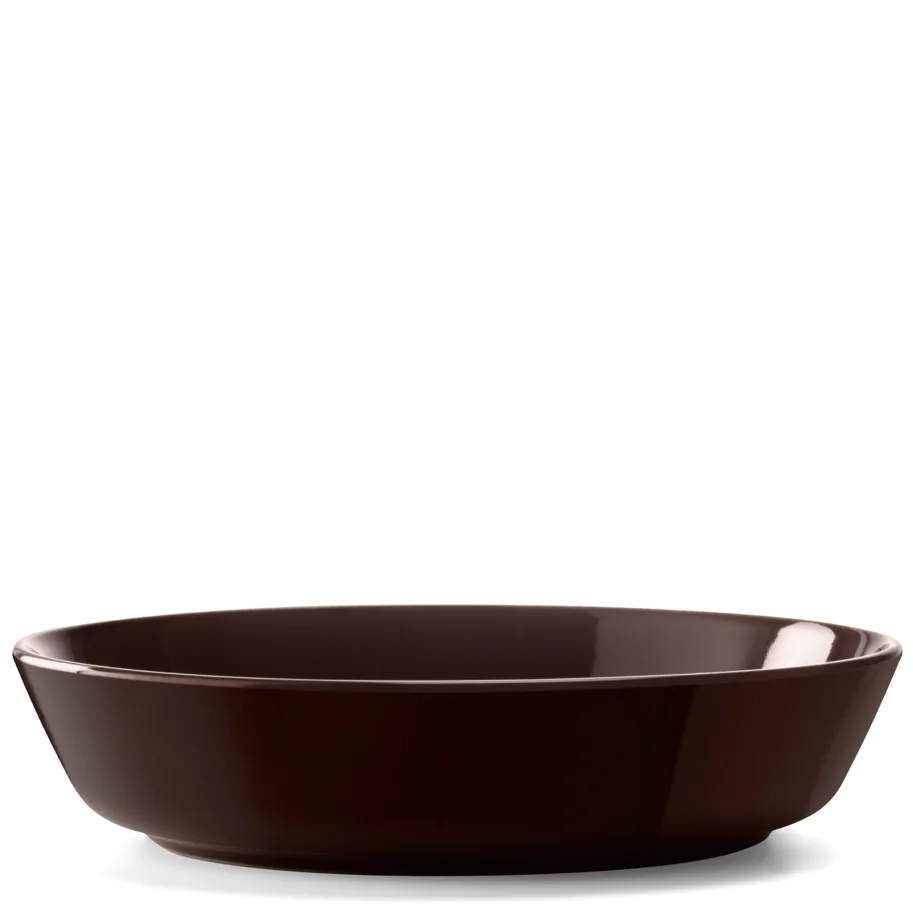 2er Set Collective Teller tief D20cm mocha
