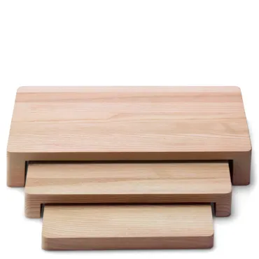 Collective Servierset LxBxH38x19x6cm Esche weiss