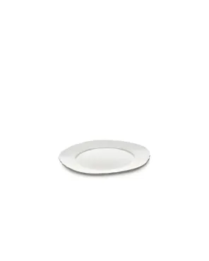 Silhouette Teller flach D17cm H1.4cm weiss Porzellan