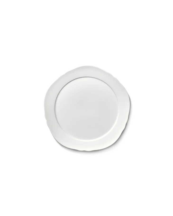 Silhouette Teller flach D20.6cm H1.4cm weiss Porzellan