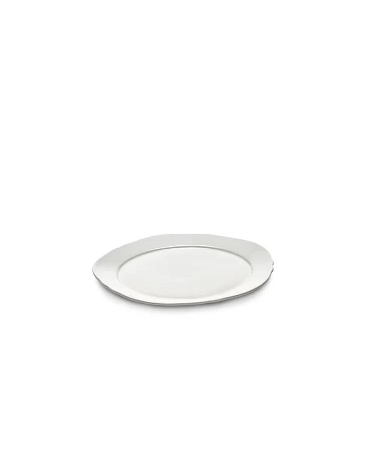 Silhouette Teller flach D20.6cm H1.4cm weiss Porzellan