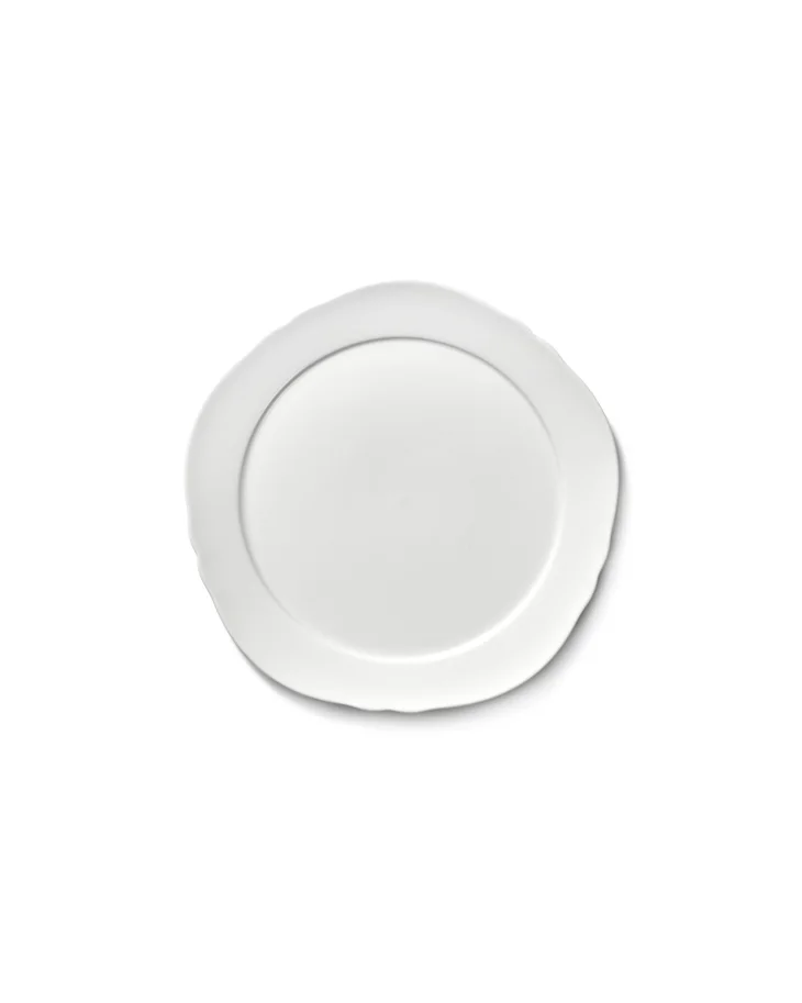 Silhouette Teller flach D23.5cm H1.5cm weiss Porzellan