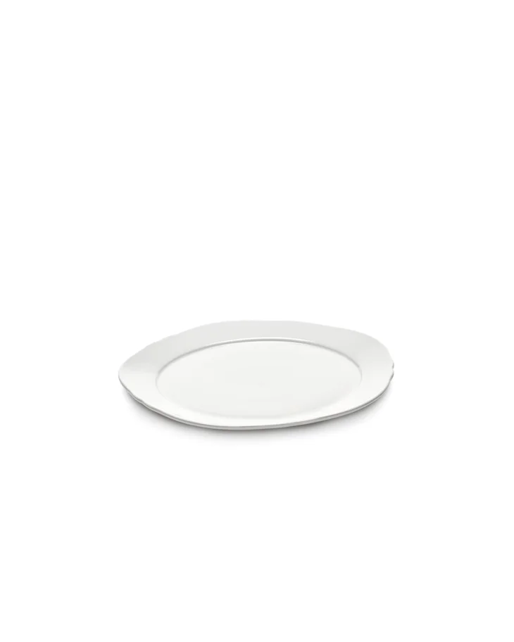 Silhouette Teller flach D23.5cm H1.5cm weiss Porzellan
