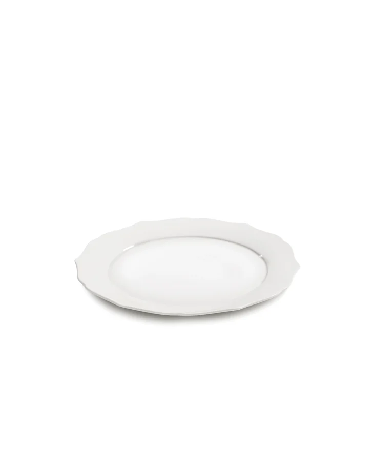 Silhouette Teller flach D26cm H1.5cm weiss Porzellan