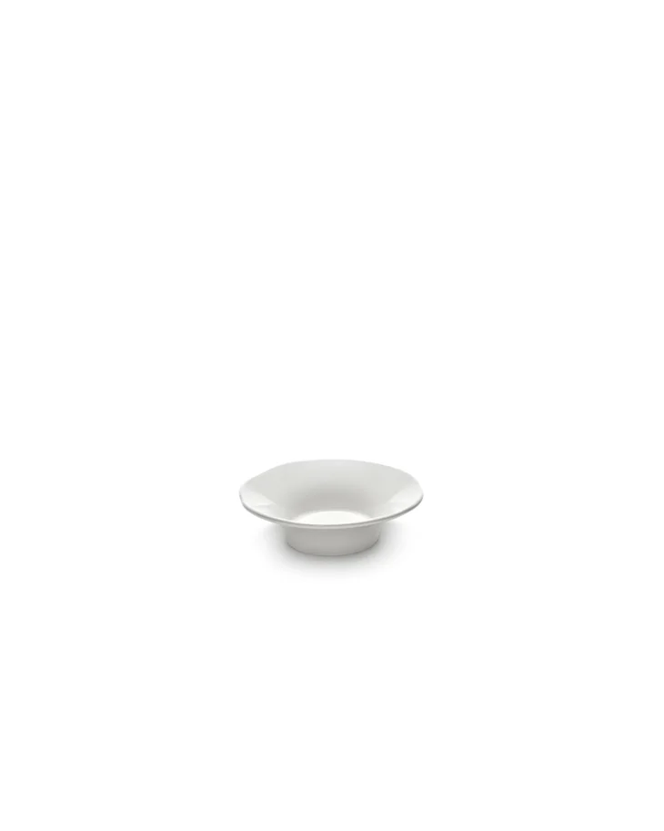 Silhouette Teller tief D10.5cm H3cm weiss Porzellan