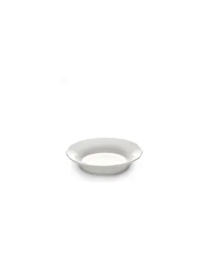 Silhouette Teller tief D15cm H3cm weiss Porzellan