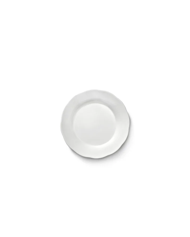 Silhouette Teller tief D15cm H3cm weiss Porzellan
