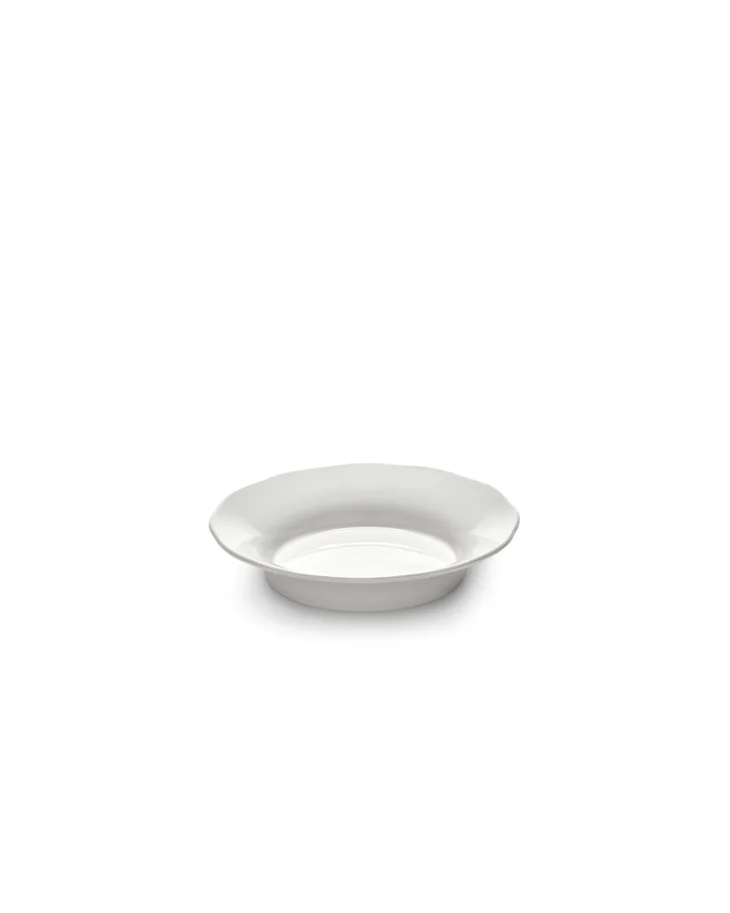 Silhouette Teller tief D18.5cm H3.6cm weiss Porzellan