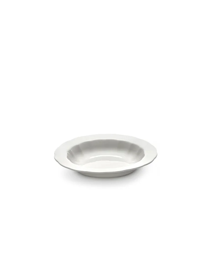 Silhouette Teller tief D21.5cm H3.6cm weiss Porzellan