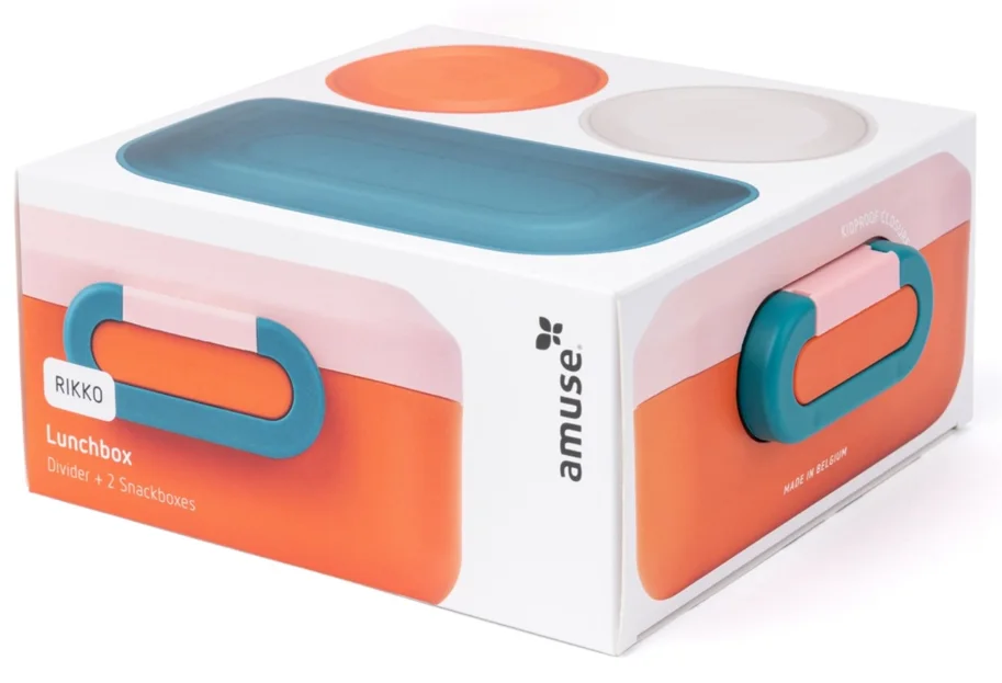Rikko Lunchbox PP poppy flamingo