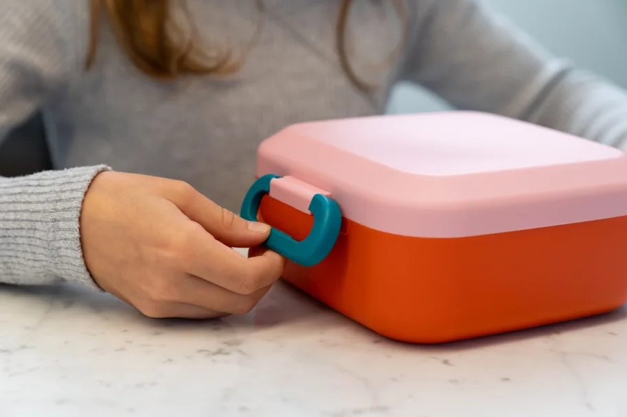 Rikko Lunchbox PP poppy flamingo