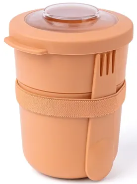 Tylla Bowl Duo 450ml+150ml PP peach