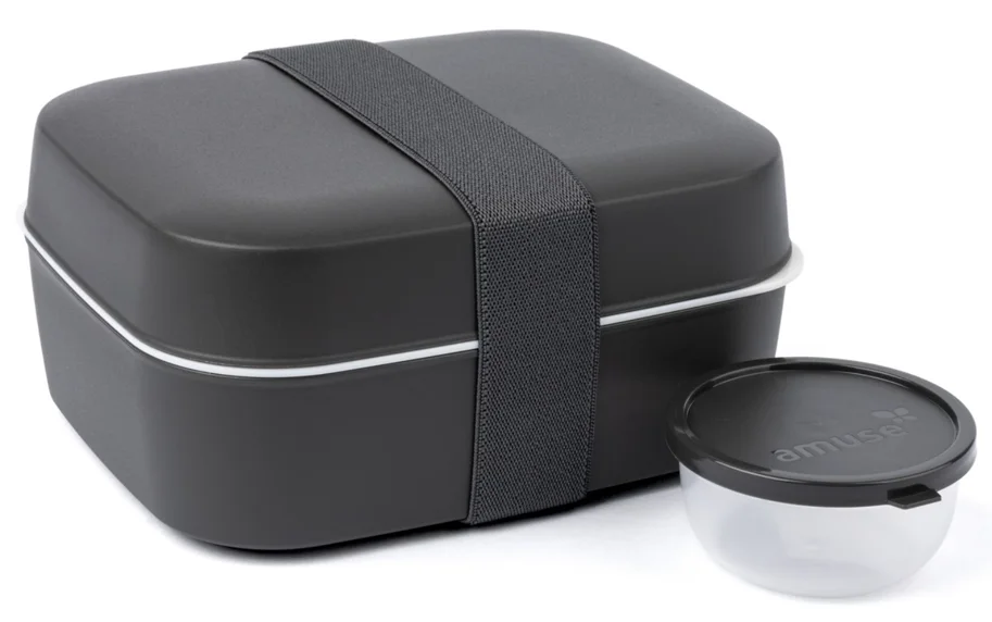 3-in-1 Lunchbox  PP charcoal