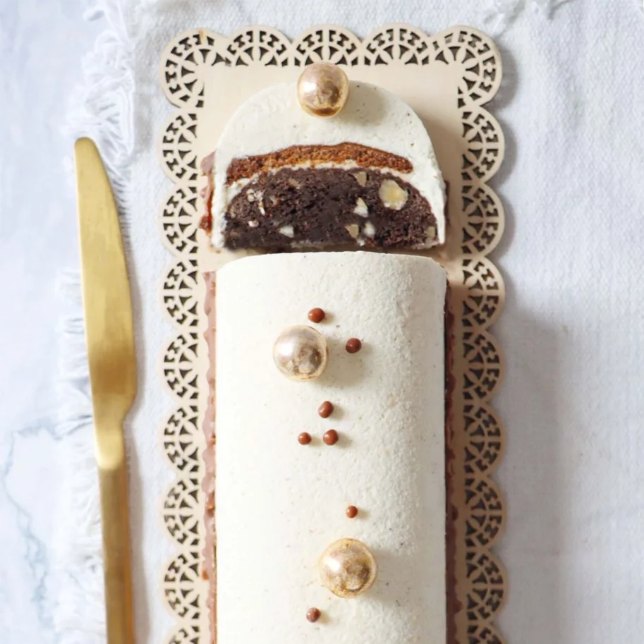 Backform Bûche Antihaftbeschichtung