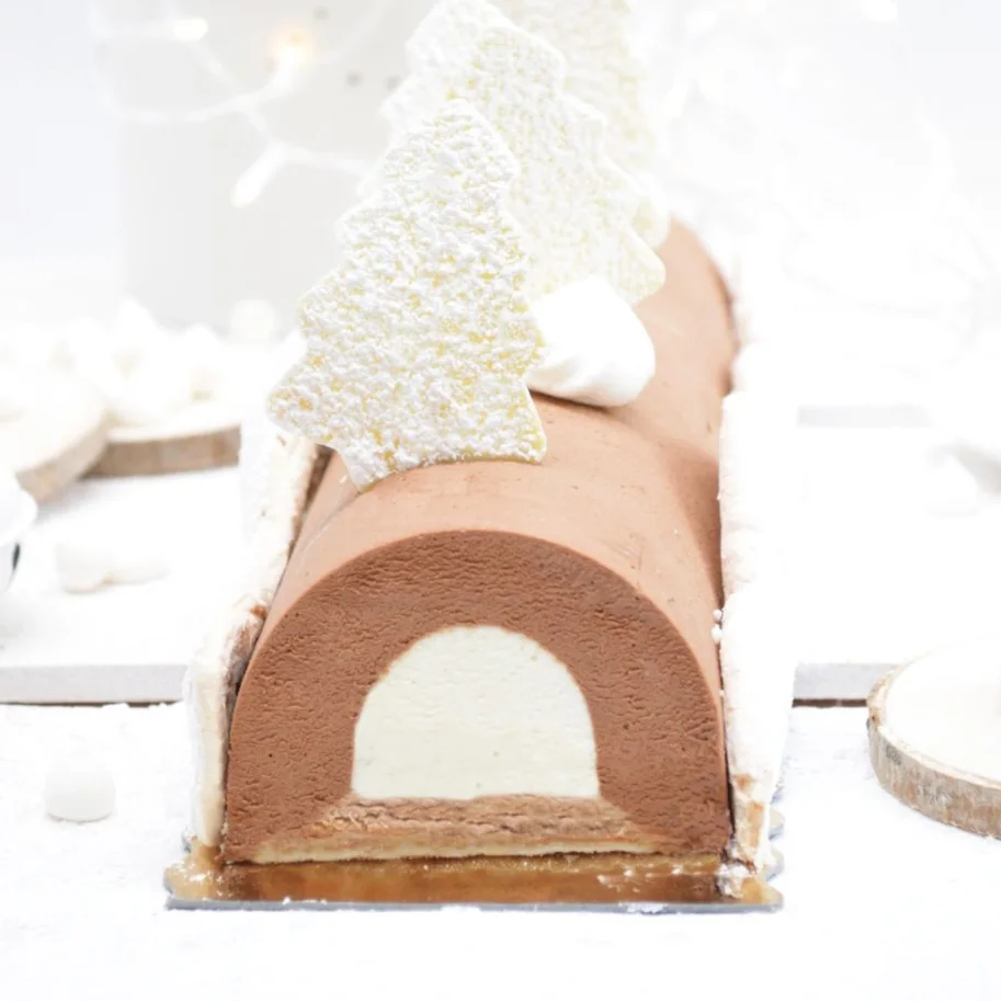 2er Set Bûche mit Innenform