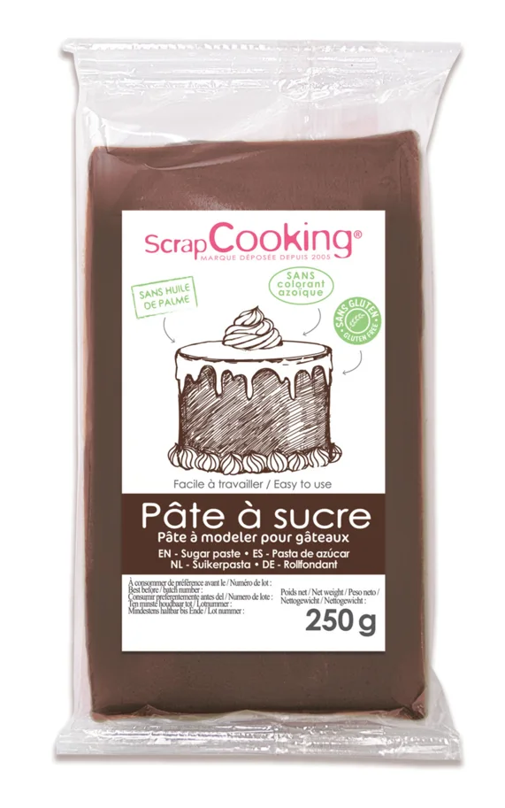 Zuckerpaste braun 250g
