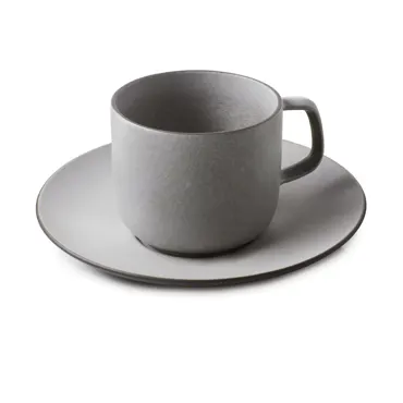 Equinoxe Teetasse m. Untertasse D16cm H9cm 20cl pfeffer