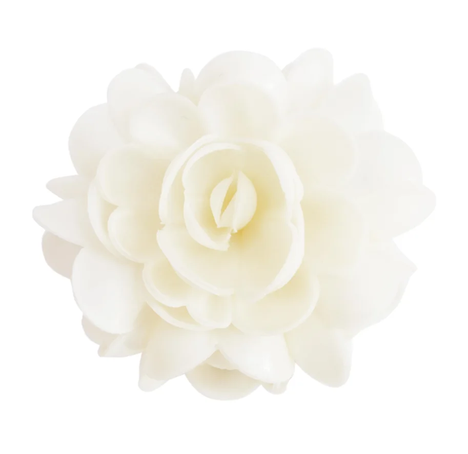 XXL Wafer Deko. Cake topper 10cm weiss