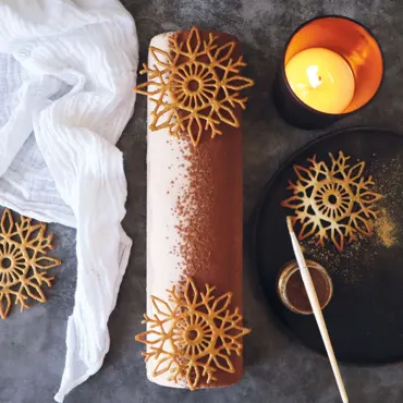 Farbpulver Kakaopulver samtig glitzernd