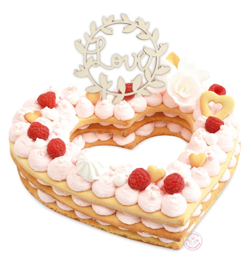 Cake Topper aus Holz Love