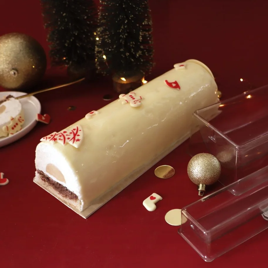 5er Set Kuchenunterlage Kraftpapier 10x30cm
